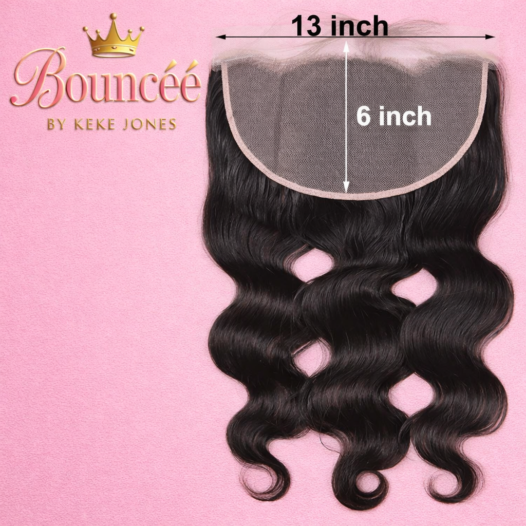 Bouncee HD Closures & Frontals – Multiple Textures (5×5 & 13×6)